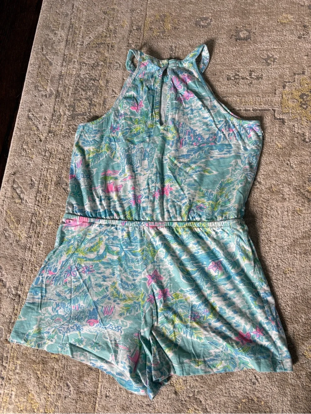 Lilly Pulitzer Big Girls Romper XL 12-14